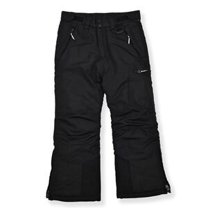 Kids Black Snow Pants - Large
